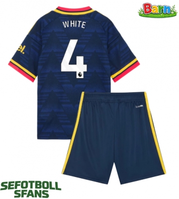 Arsenal Ben White #4 Bortaställ Barn 2026-27 Kortärmad (+ Korta byxor)